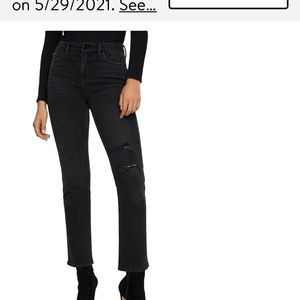 Good American “Good Classic” high waist Straight leg jeans